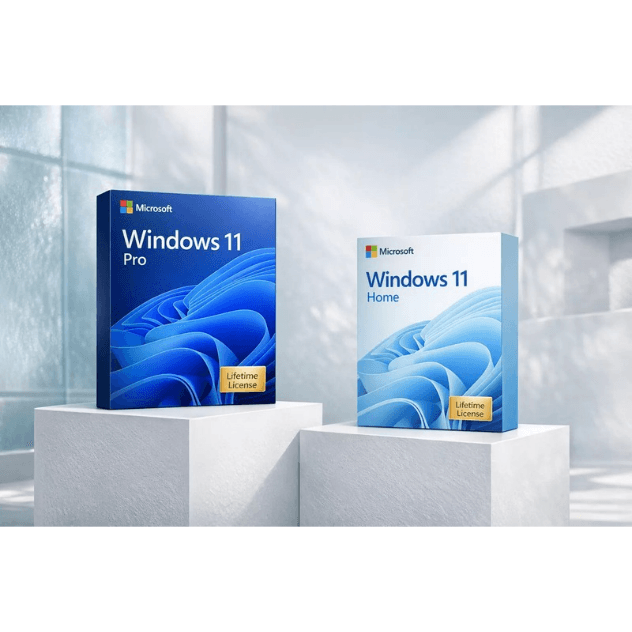 Microsoft Windows 11 Pro and Home – Genuine Activation Key for One PC